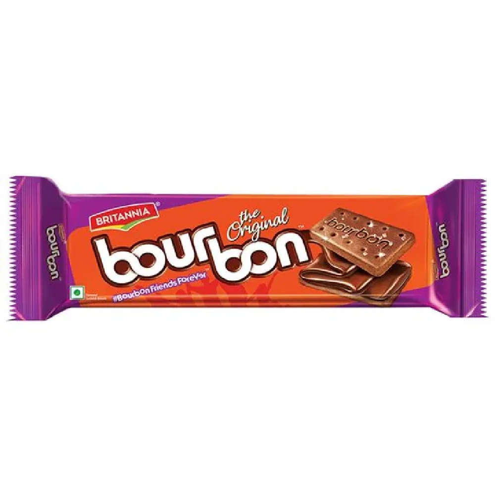 Britannia Bourbon - The Original Choco Creme Sandwich Biscuit, 150 g-1.webp